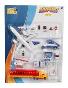 Maxx Wheels Set vehicule aeroport 14 piese