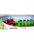 Maxx Wheels Tractor cu plug Farmer Toys