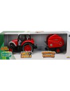Maxx Wheels Tractor cu remorca Farm Word Powerful
