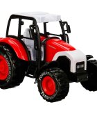 Maxx Wheels Tractor de ferma 14 cm Rosu