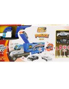 Maxx Wheels Transportator cu 2 masini politie 30 cm