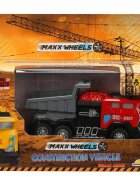 Maxx Wheels Vehicul de constructie cu basculanta Rosu