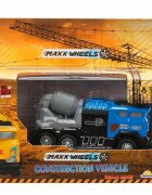 Maxx Wheels Vehicul de constructie cu betoniera Albastru