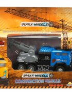 Maxx Wheels Vehicul de constructie cu macara Albastru
