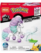 Mega Bloks Set de construit Mega Blocks Pokemon Galarian Ponyta 64 piese GYG94