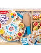 Melissa & Doug Set de joaca din lemn Tortul Aniversar 34 piese 6074876