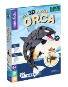 mierEdu Puzzle 3D eco Orca Deluxe 85 piese