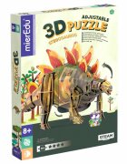 mierEdu Puzzle 3D reglabil Stegosaurus Deluxe 154 piese