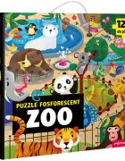 Mimorello Puzzle fosforescent Zoo 120 piese
