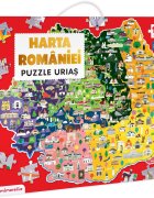 Mimorello Puzzle Harta Romaniei 168 piese