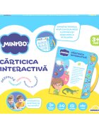 Minibo Carticica interactiva 10 pagini cu ilustratii si activitati