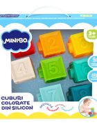 Minibo Cuburi colorate din silicon
