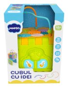 Minibo Jucarie bebelusi Cubul cu idei