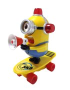 Minions Figurina pe skate cu lumini si sunete