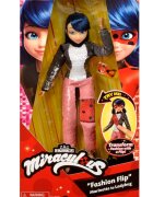 Miraculous Papusa cu paiete reversibile Marinette to Ladybug