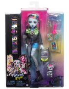 Monster High Papusa cu animal de companie Frankie Refresh HXH73