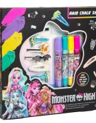 Monster High Set creta colorata si accesorii pentru par