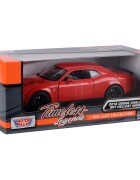 Motormax Masinuta metalica 2018 Dodge Challenger SRT Hellcat Widebody 1:24