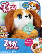 My Fuzzy Friends Jucarie de plus interactiva Ziggy the Snuggling Puppy