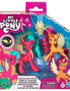 My Little Pony Set doua figurine Ponei-Dragoni F8702