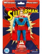 N.J. Croce Figurina flexibila Superman New Frontier 14 cm