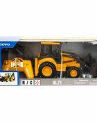 New Ray Buldoexcavator cu telecomanda Volvo BL71 1:18