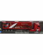 New Ray Camion metalic cu remorca Mercedez Benz Actros 1:43