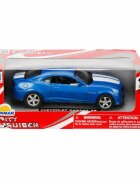 New Ray Masina metalica Chevrolet Camaro SS Albastru 1:32