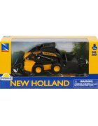 New Ray Vehicul de constructie Buldozer New Holland Galben