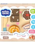 Noriel Bebe Jucarie din lemn Noriel Wood Tocator de bucatarie cu dulciuri