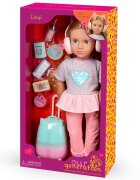 Our Generation Papusa Linzi cu accesorii de calatorie 46 cm
