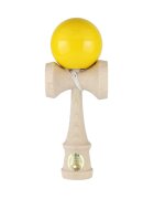 Ozora Jucarie de indemanare din lemn Kendama Galben 18 cm