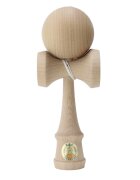 Ozora Jucarie de indemanare din lemn Kendama Natur 18 cm