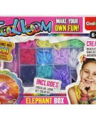 Paulinda Set de creatie Cool Loom Elephant Box