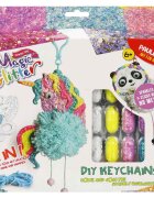 Paulinda Set de creatie cu sclipici Magic Glitter 2 in 1 Breloc Diy