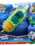 Paw Patrol Masinuta cu figurina Aqua Pups Rocky Sawfish 20139009