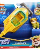 Paw Patrol Masinuta cu figurina Aqua Pups Rubble Hammerhead 20139010