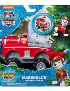 Paw Patrol Masinuta cu figurina Jungle Pups Marshall 20143429
