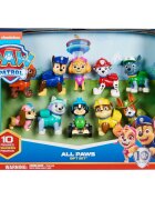 Paw Patrol Set 10 mini figurine Aniversare 20139040