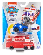 Paw Patrol Set de joaca masina de pompieri si figurina metalica