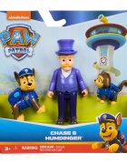 Paw Patrol Set figurina si 2 animalute Chase si Humdinger 20148170