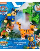 Paw Patrol Set figurine Jungle Pups Chase Tracker and Tiger