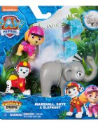 Paw Patrol Set figurine Jungle Pups Skye Marshall si Elefantul 20143983