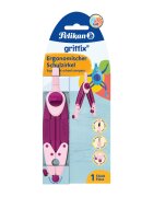 Pelikan Compas scolar Griffix Herlitz Roz