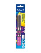 Pelikan Creion grafit lacuit Combino Gros Invata sa scrii Roz 2 bucati Blister