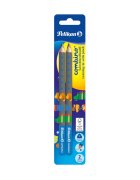 Pelikan Creion grafit lacuit Combino Invata sa scrii Albastru 2 bucati blister