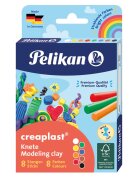 Pelikan Set plastilina Creaplast 8 culori