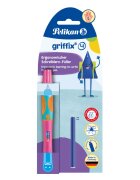 Pelikan Stilou Griffix pentru stangaci Herlitz Lovely Pink
