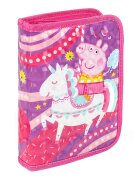 Peppa Pig Penar cu 1 fermoar si 2 flapsuri