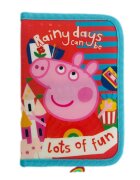Peppa Pig Penar cu fermoar si 2 flapsuri